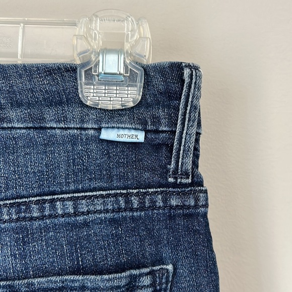 MOTHER High Waisted Looker Jean Here Kitty Kitty Glitter Race Sz 27 - Picture 11 of 15